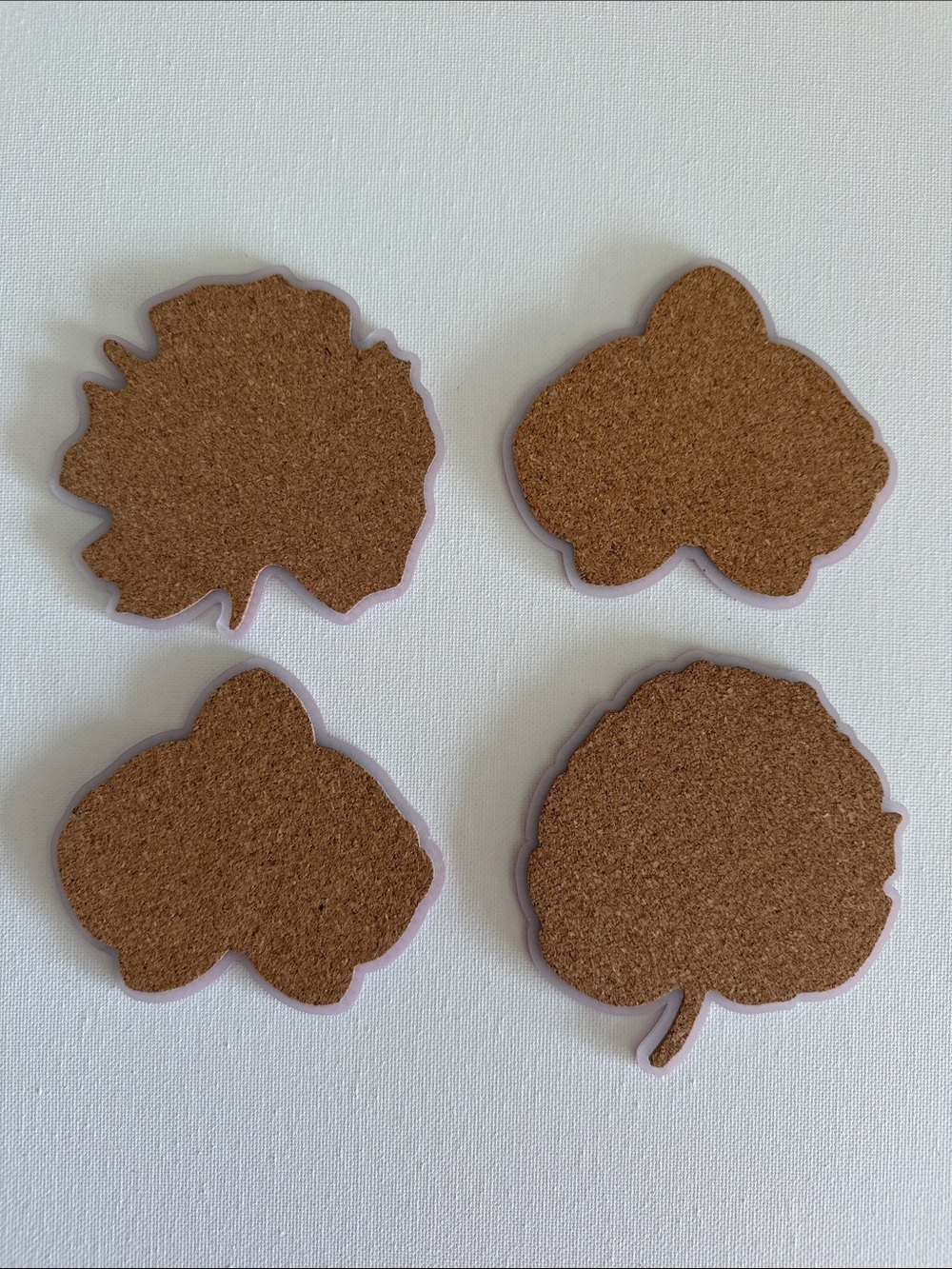 Set of 4 Tropical Glam Coasters Sealed & Durable - Picture 2 of 5